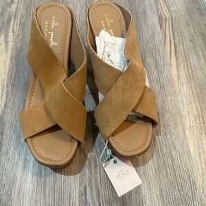 Mila Paoli Suede Sandals